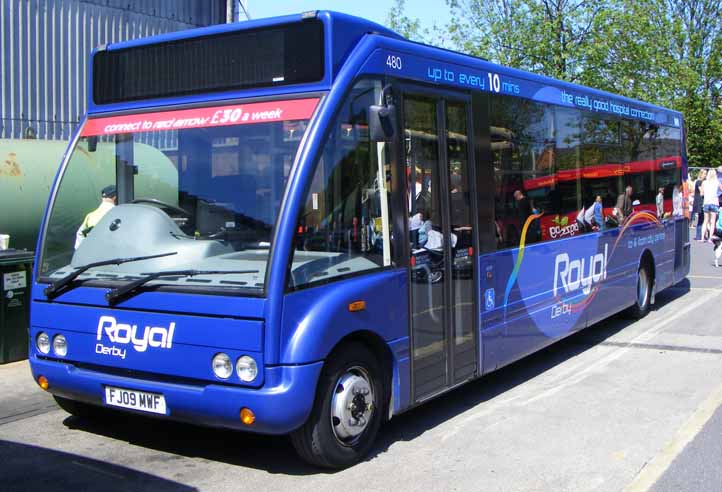 Trent Barton Optare Solo Royal Derby 480